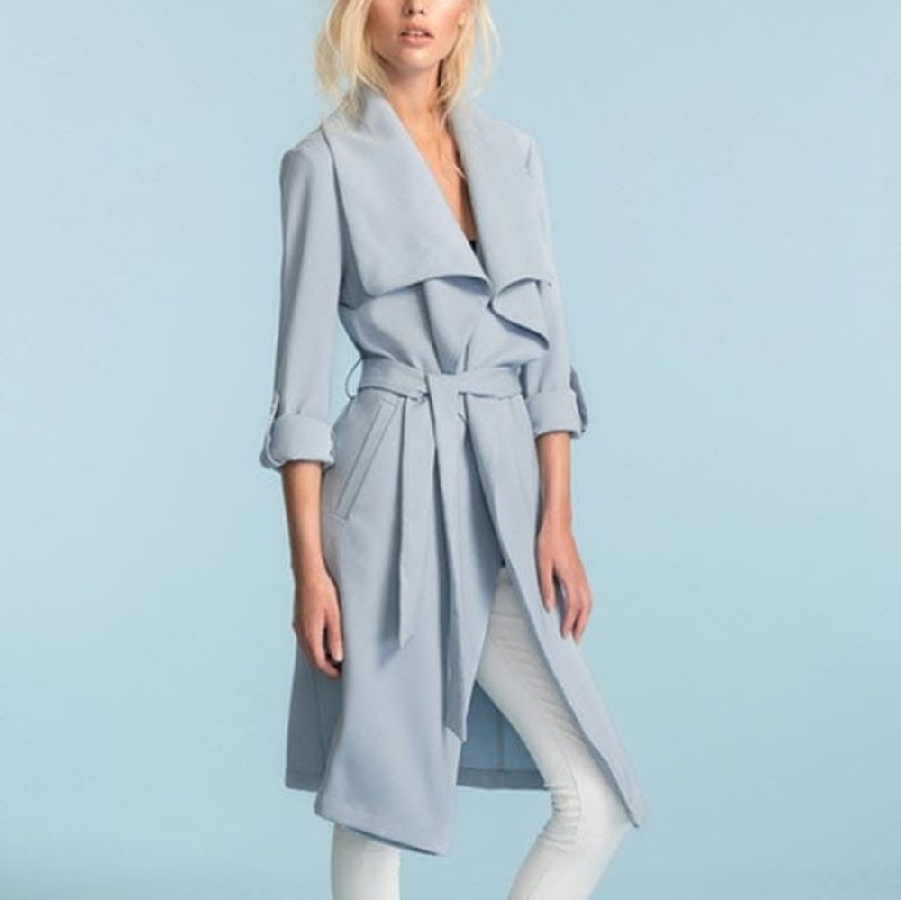 Soia & Kyo Ornella Coat in Sky Blue